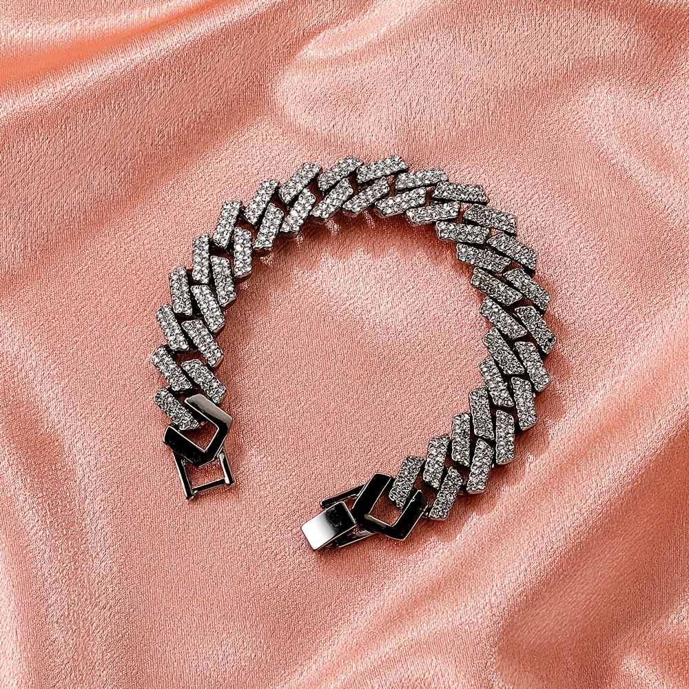 Vintage Unisex Chunky Chain Bracelet Hip Hop Cuban Bracelet